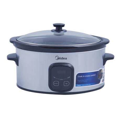 MIDEA SLOW COOKER (6L)-TC60SS